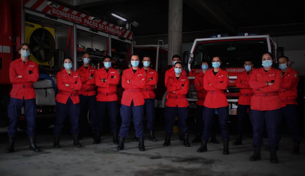 Bombeiros de Paços de Ferreira recrutam 13 estagiários